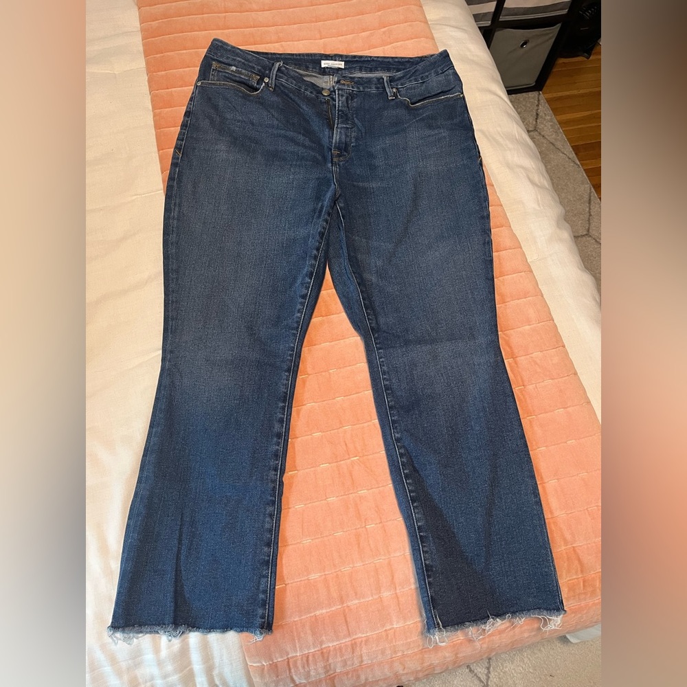 Good American Straight Jeans- size 16